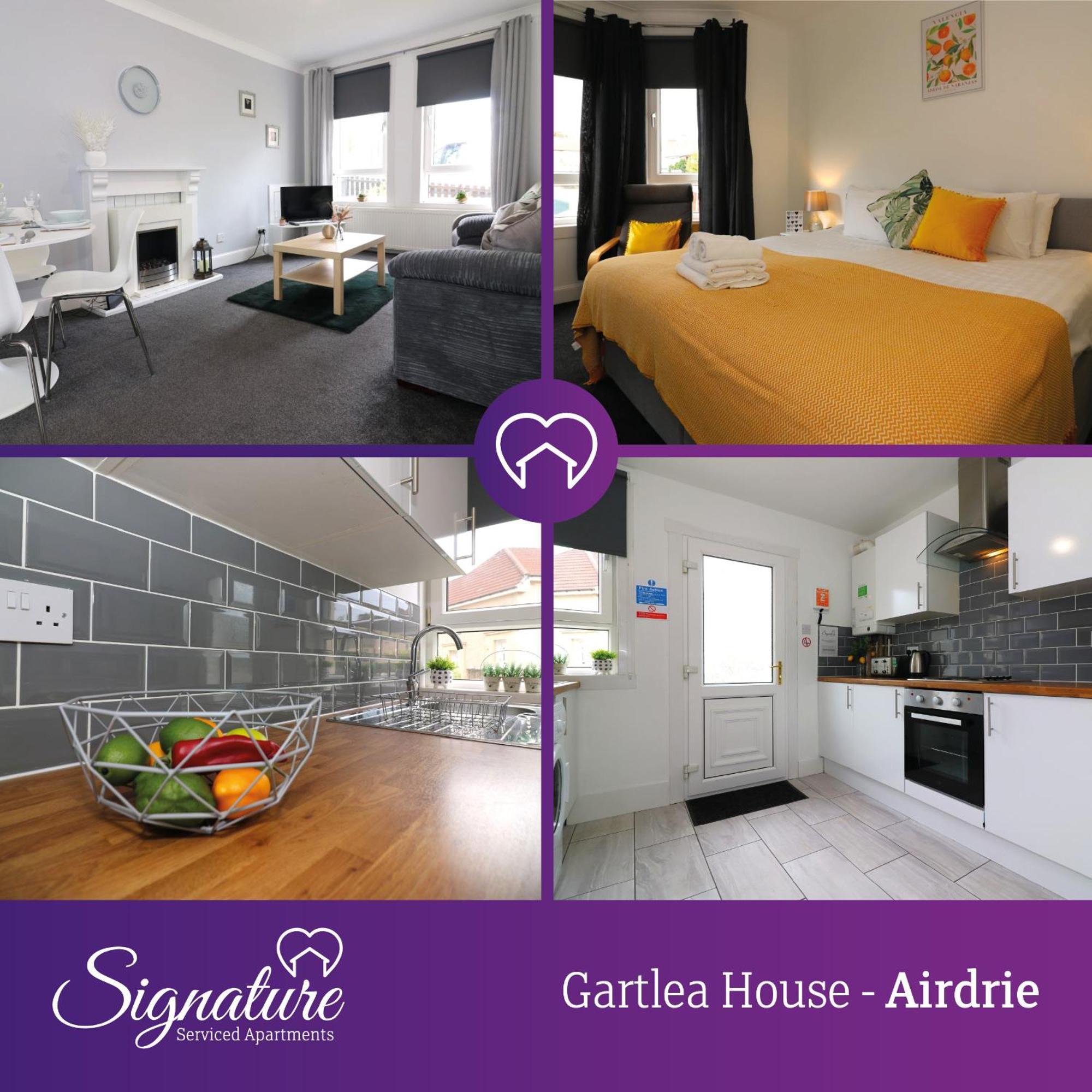 Ferienwohnung Signature - Gartlea House Airdrie Exterior foto